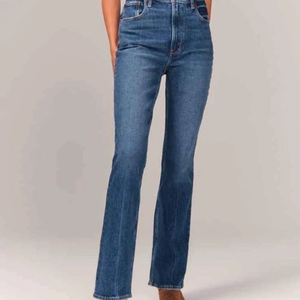 70's Vintage Flare Ultra High Rise Jeans NWOT